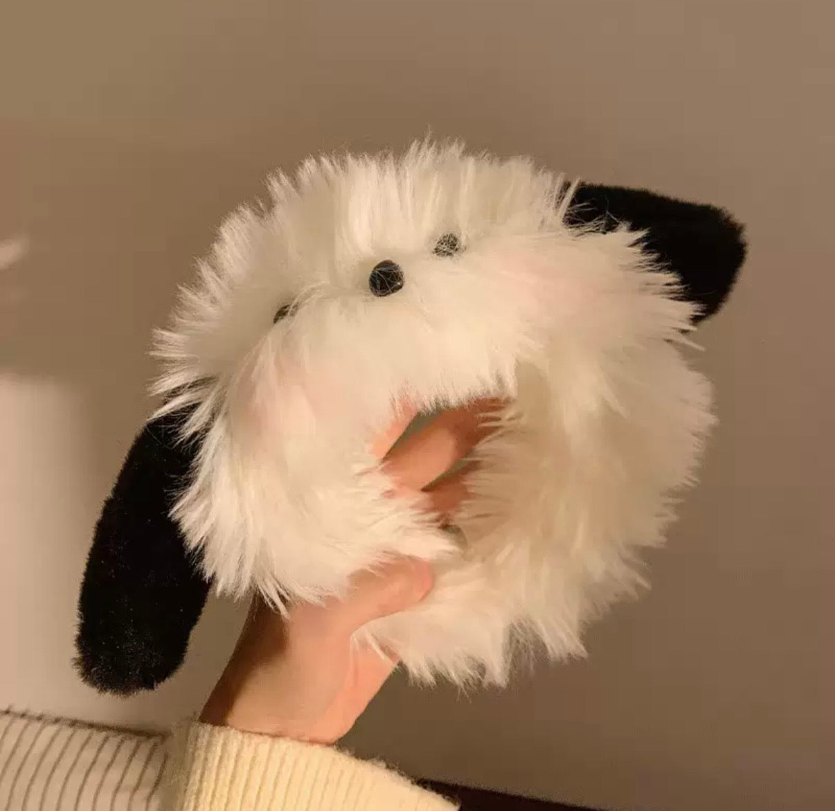 Fluffy Puppy Dog Headband – Cute Plush Animal Ears Hair Accessory for Kids & Adults