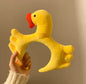 Cute Yellow Duck Headband – Soft Plush Animal Hairband for Kids & Adults | Funny Costume & Party Accessory