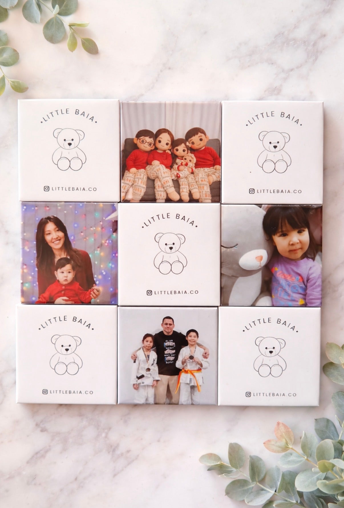 Custom Magnets – Premium Square Personalized Photo & Logo Magnets